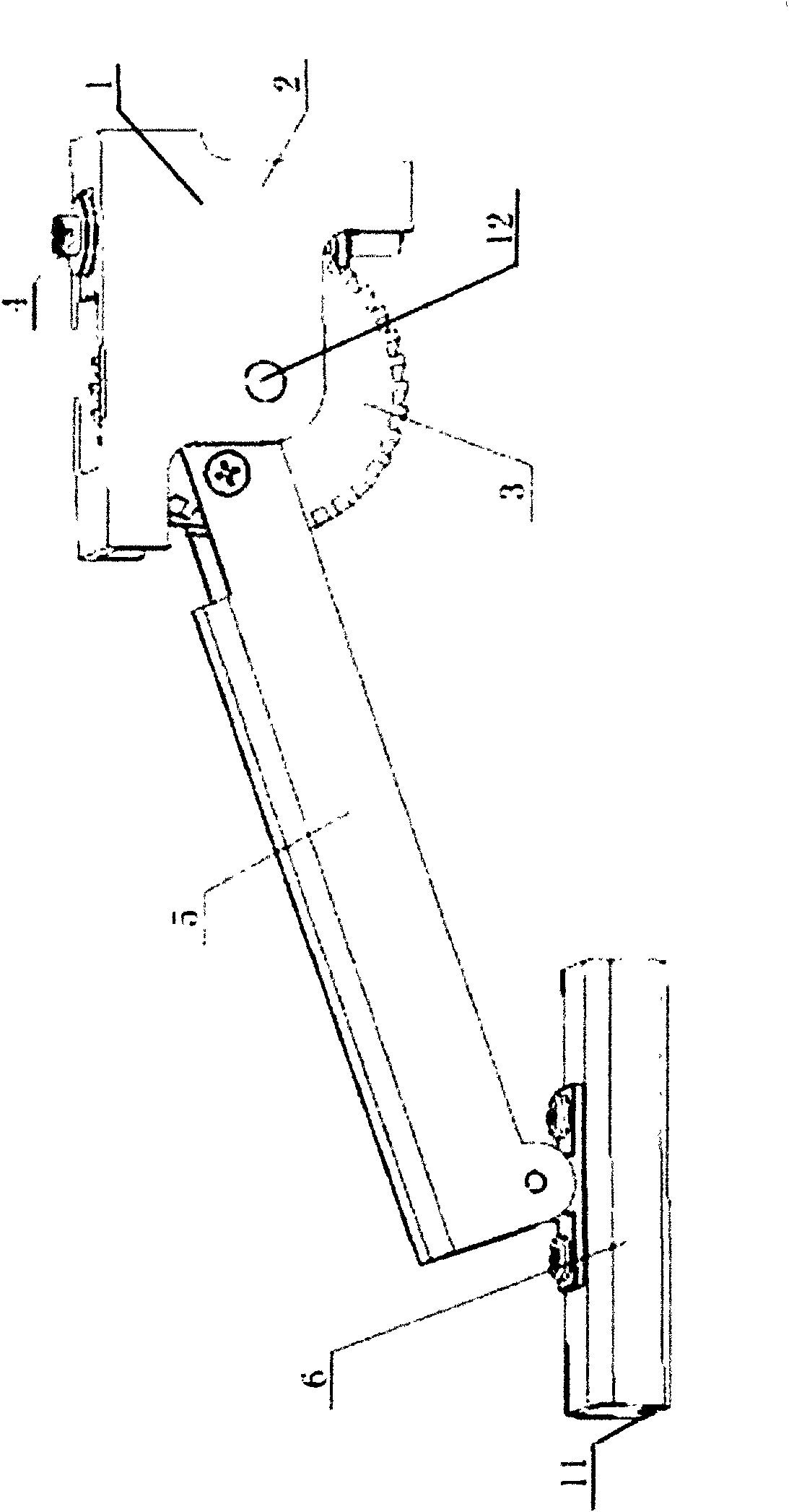 Universal expansion board clamping and pressing element