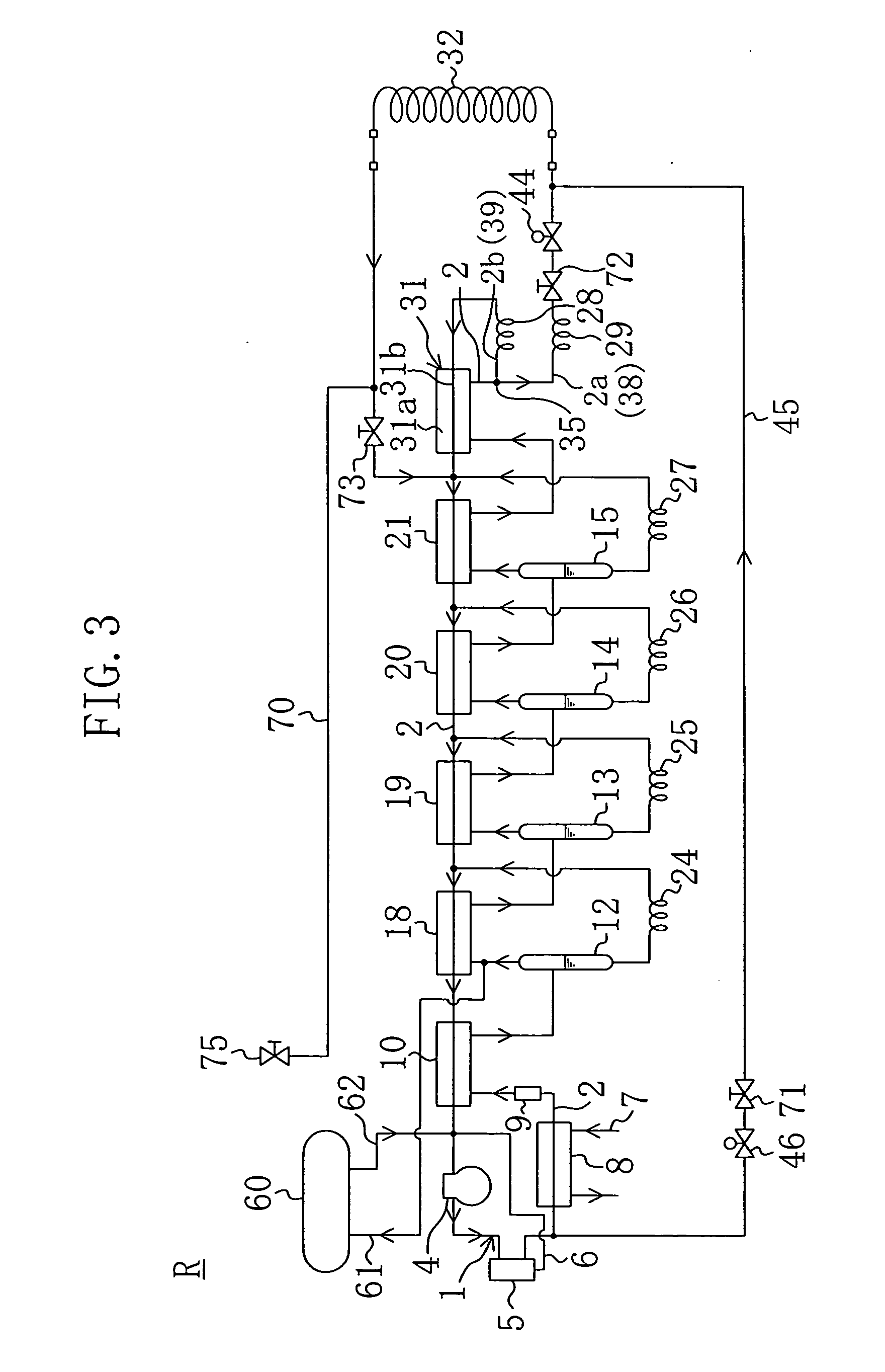 Ultra-low temperature freezer, refrigeration system and vacuum apparatus