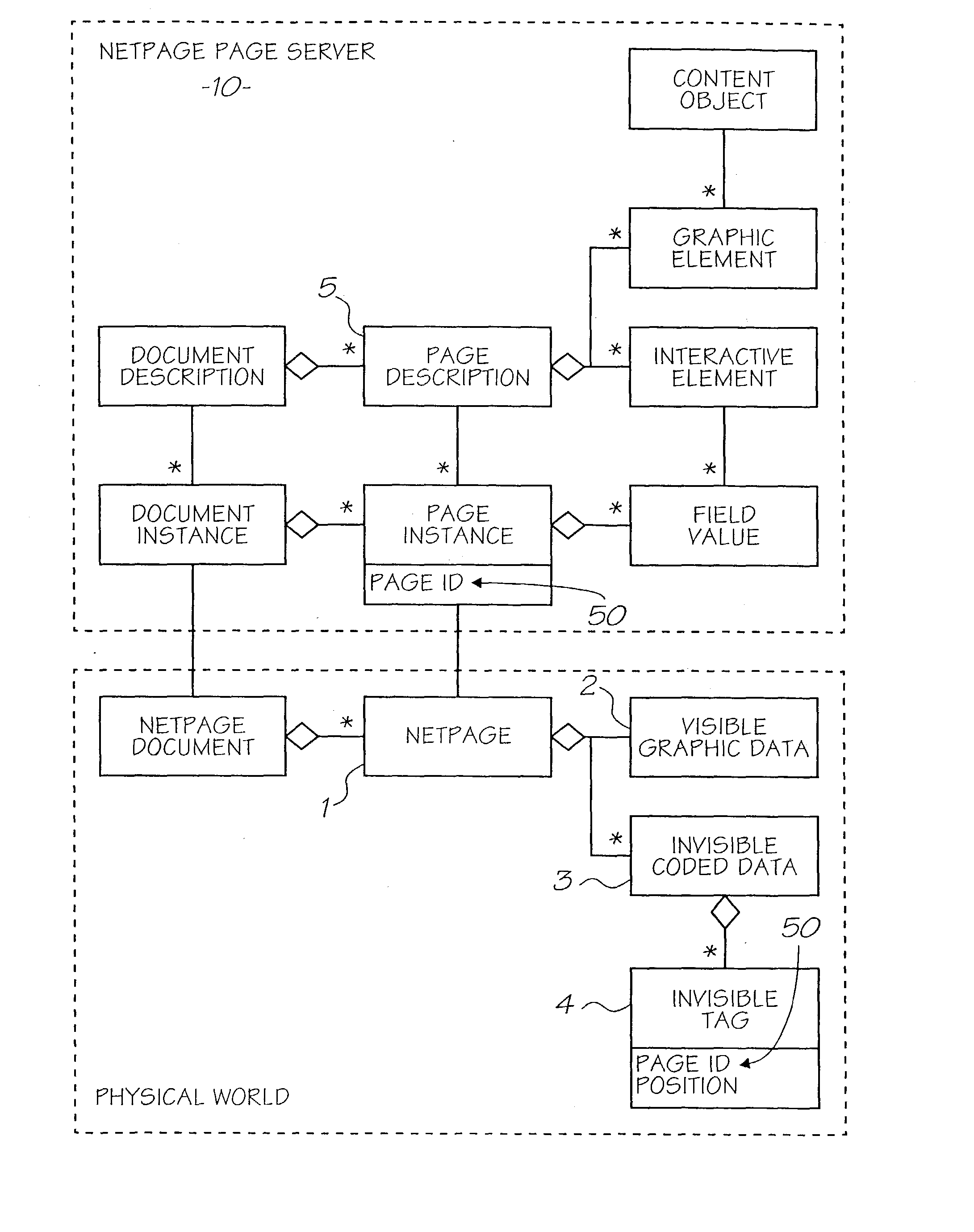 Sensing device for sensing coded marks