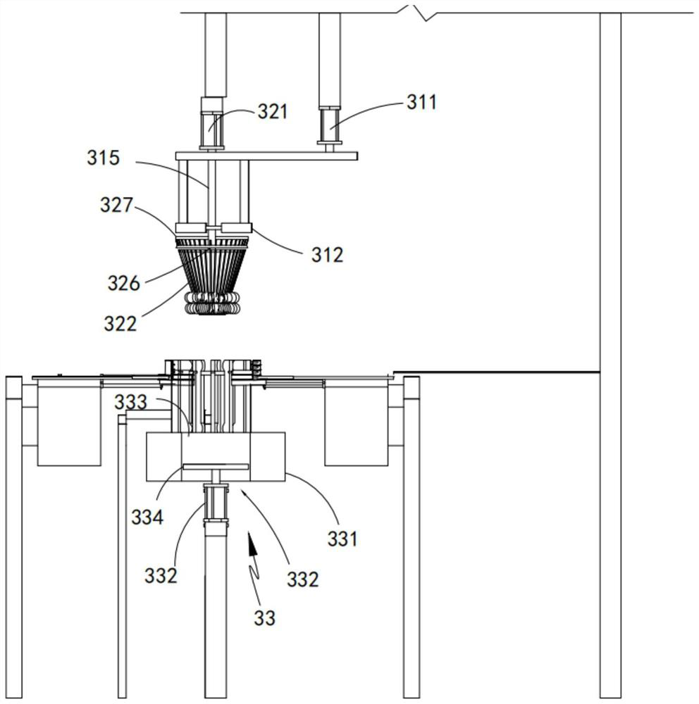 Automatic assembling equipment for tulip contacts for circuit breakers