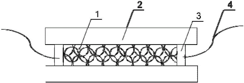 Large-deformation flexible strain sensor and preparation method thereof