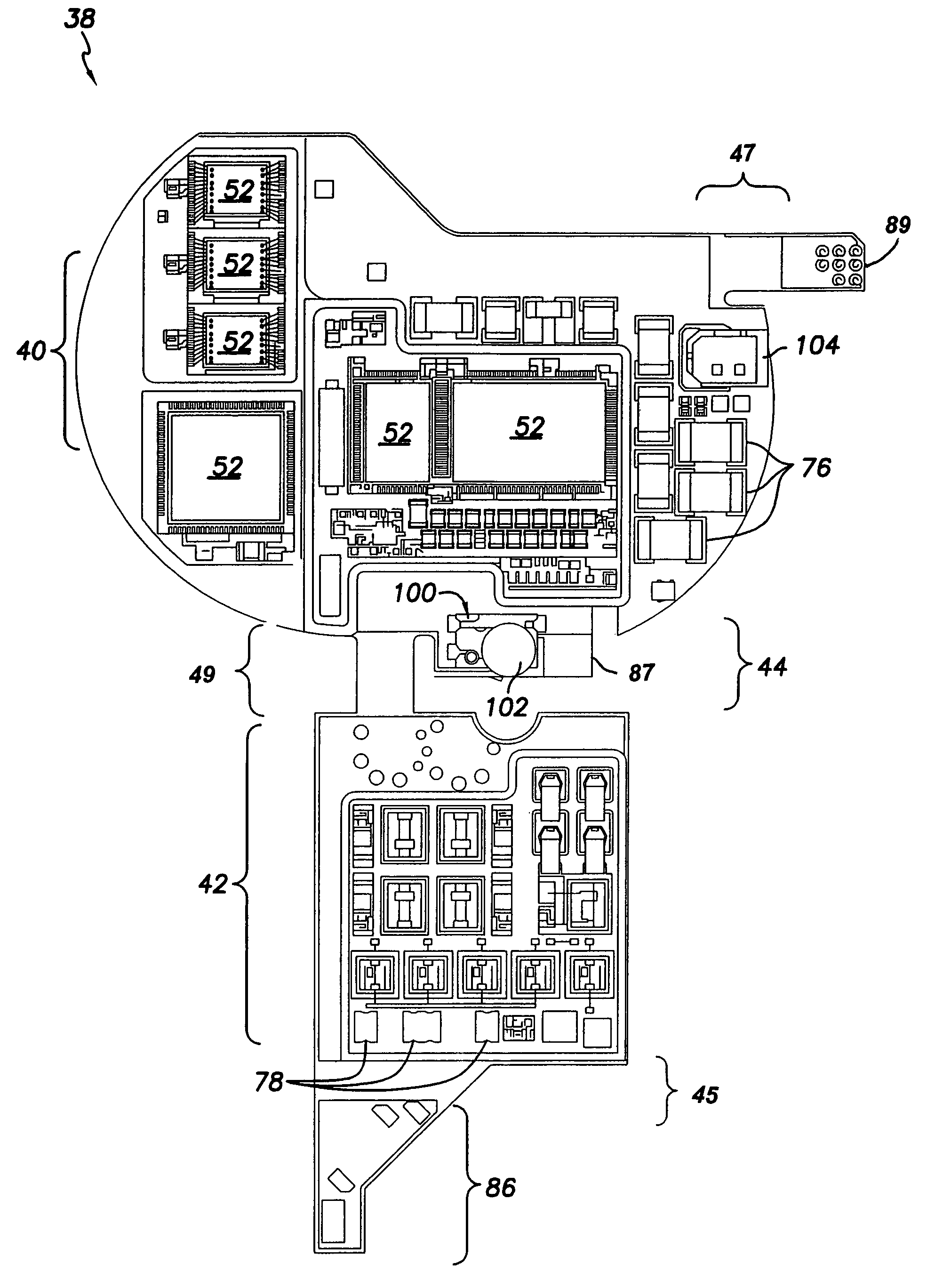 Implantable medical device construction using a flexible substrate