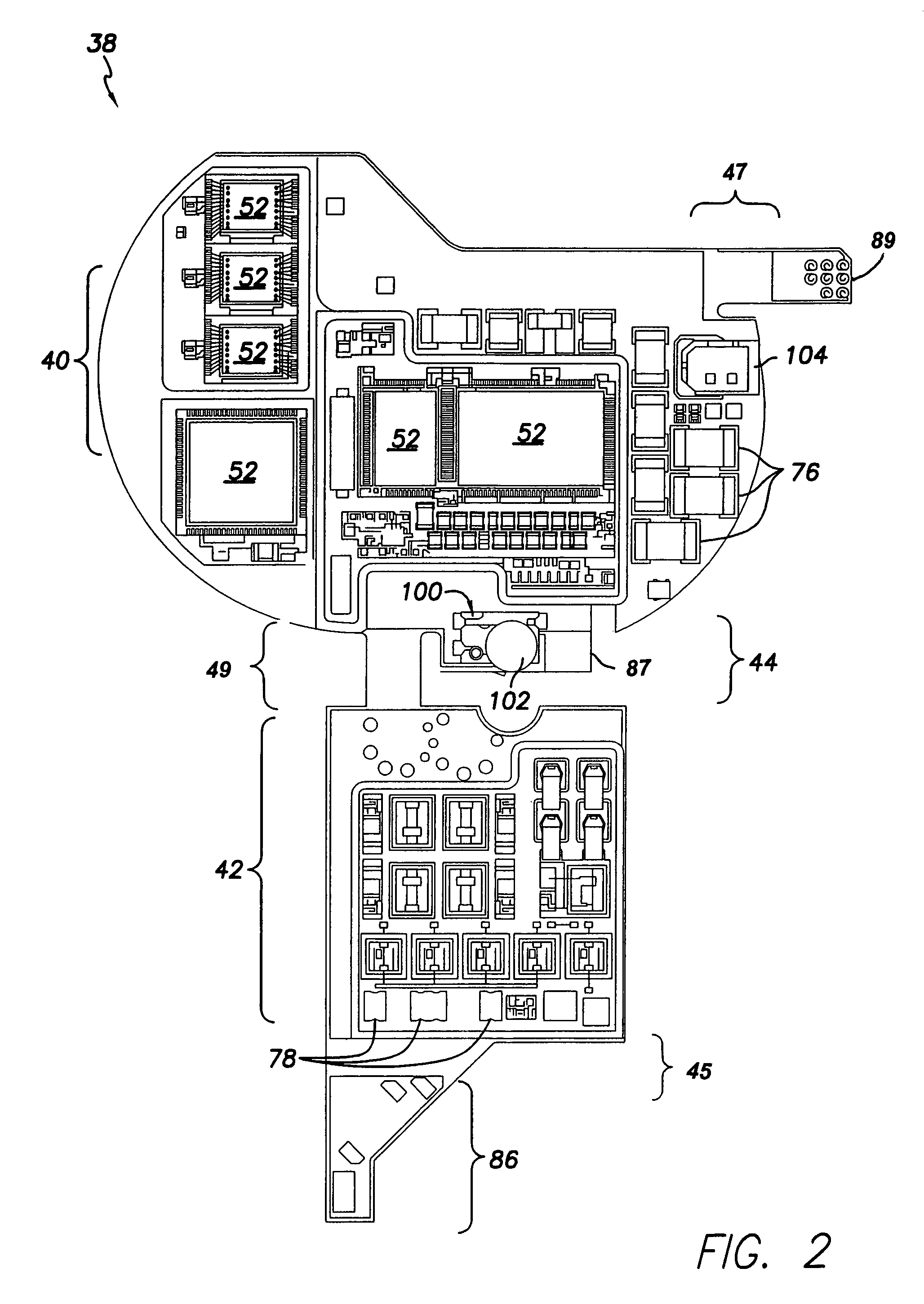 Implantable medical device construction using a flexible substrate