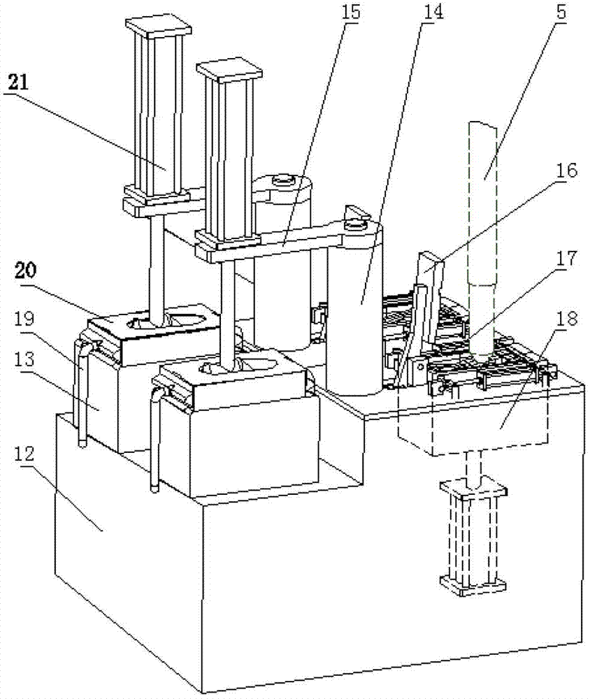 System for making shoes automatically from polyurethane