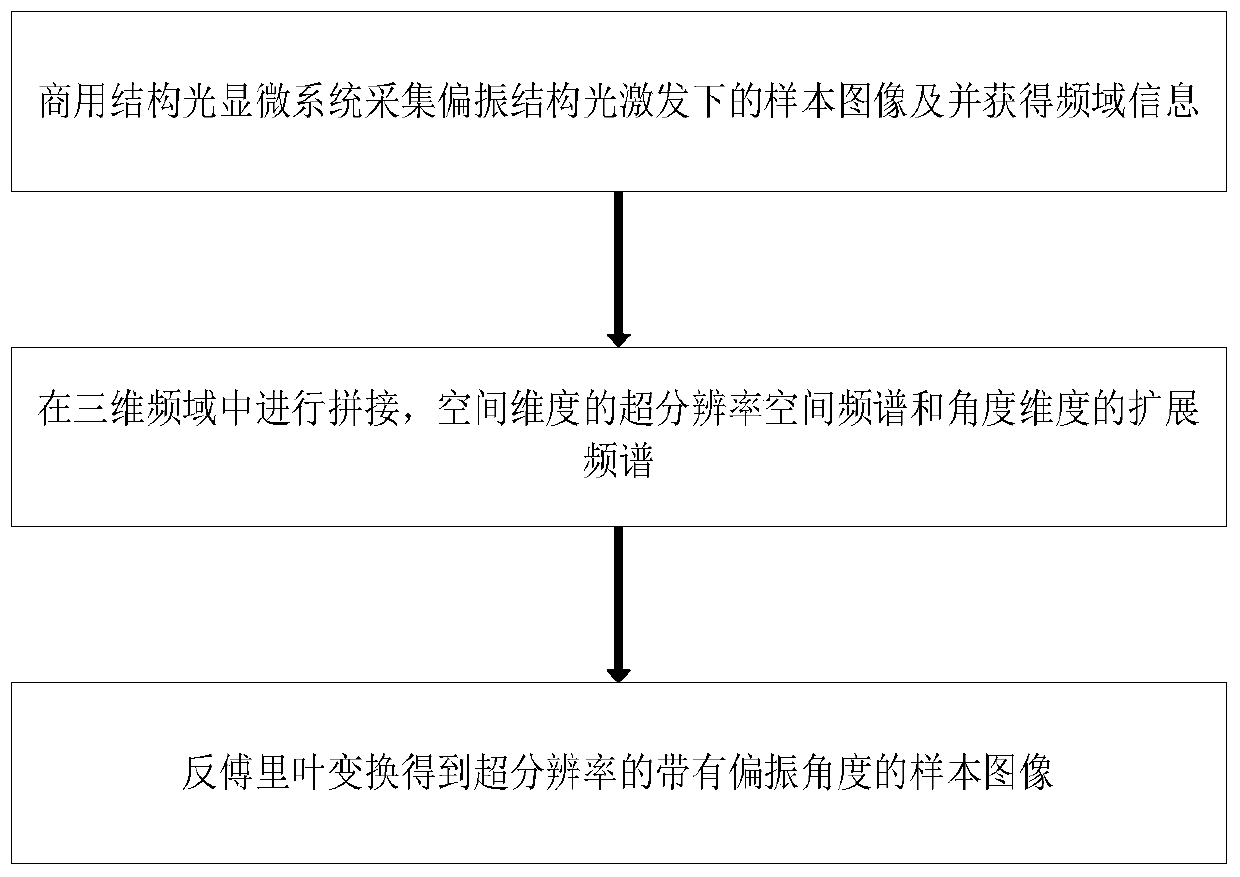 A Fluorescent Dipole Orientation Method Based on Structured Light Illumination