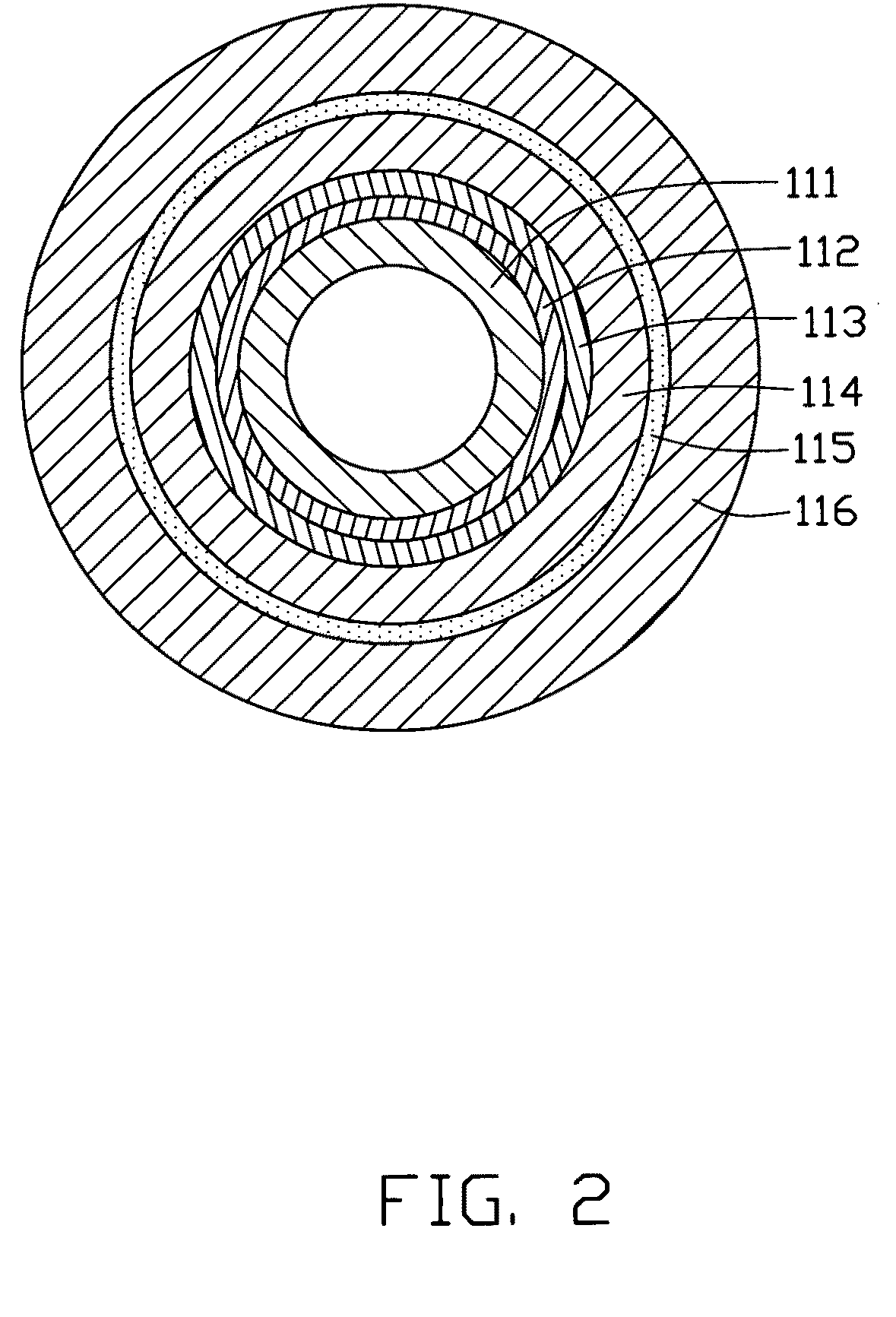 Method for making coaxial cable