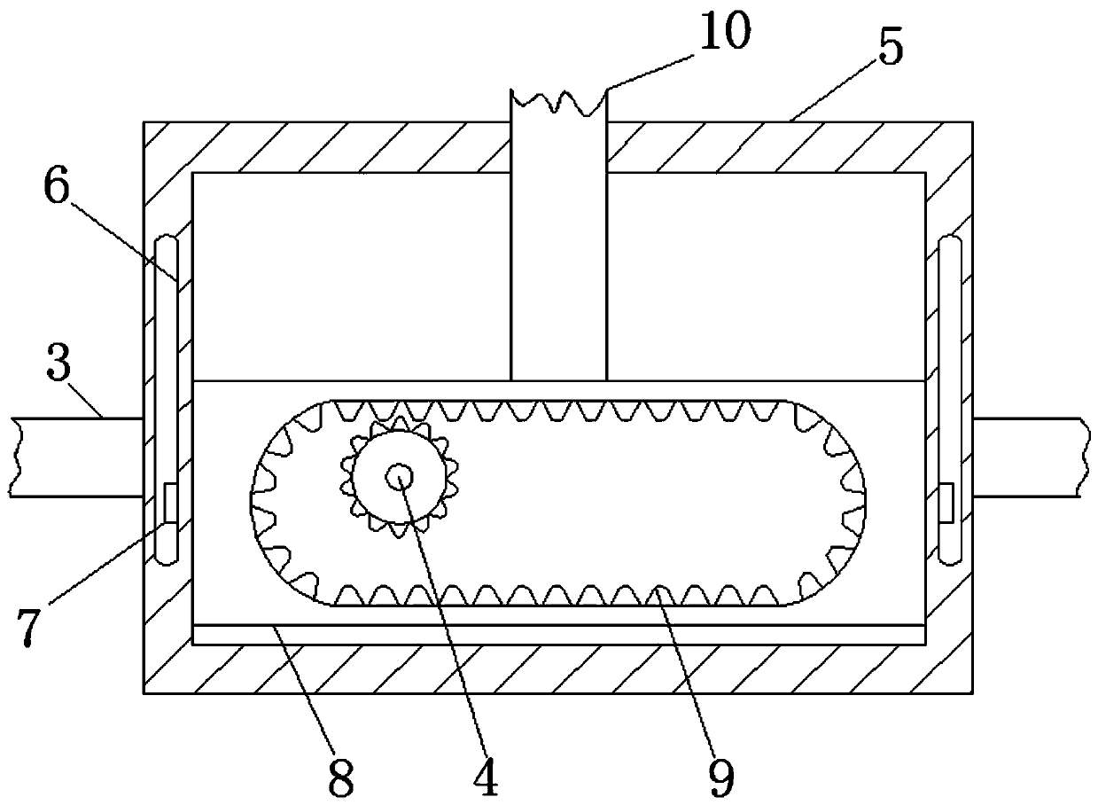 Efficient screening device for flour processing