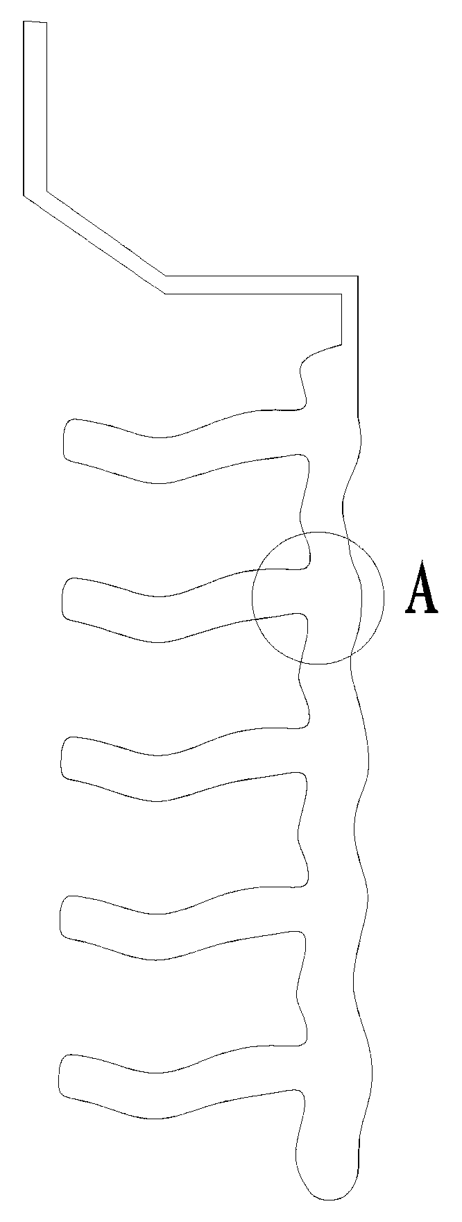 One glass solution (OGS) capacitive touch screen and manufacturing method thereof