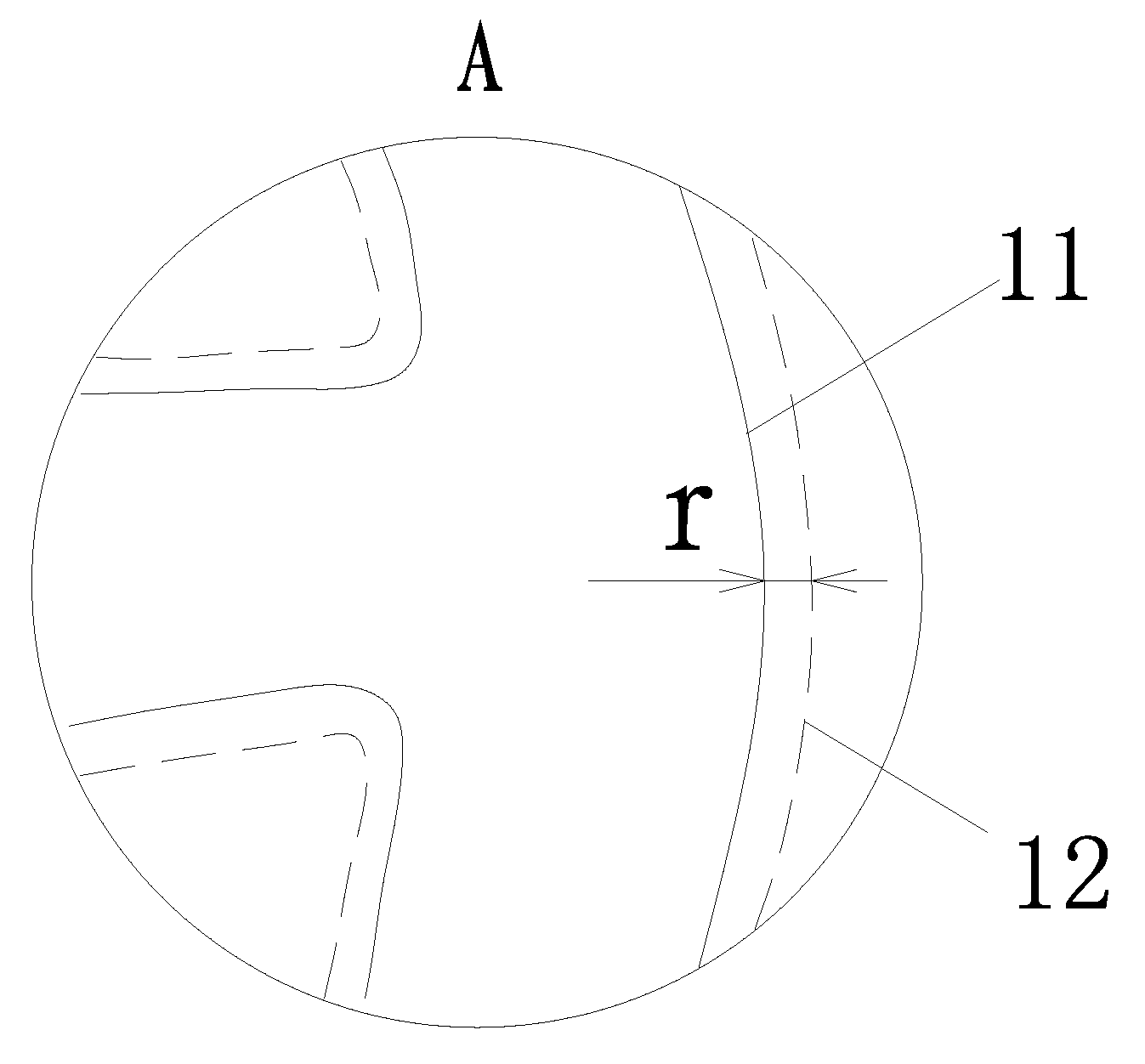 One glass solution (OGS) capacitive touch screen and manufacturing method thereof