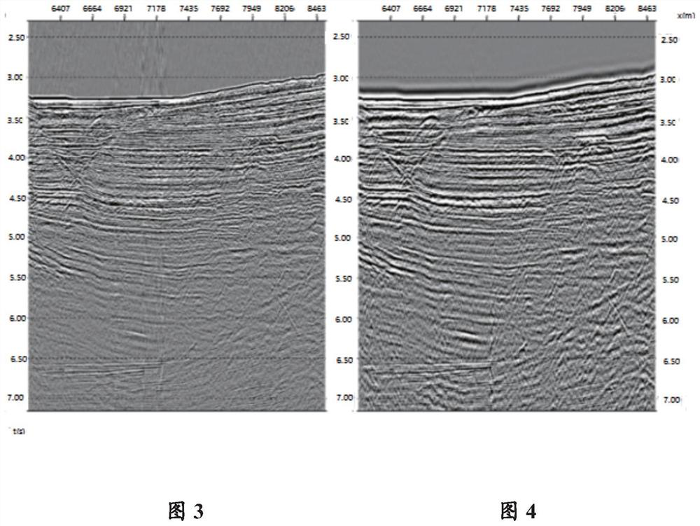 A method and system for recovering low-frequency weak signals of marine seismic data