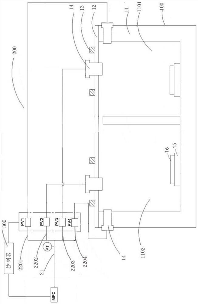 Plasma processing device and gas supply method