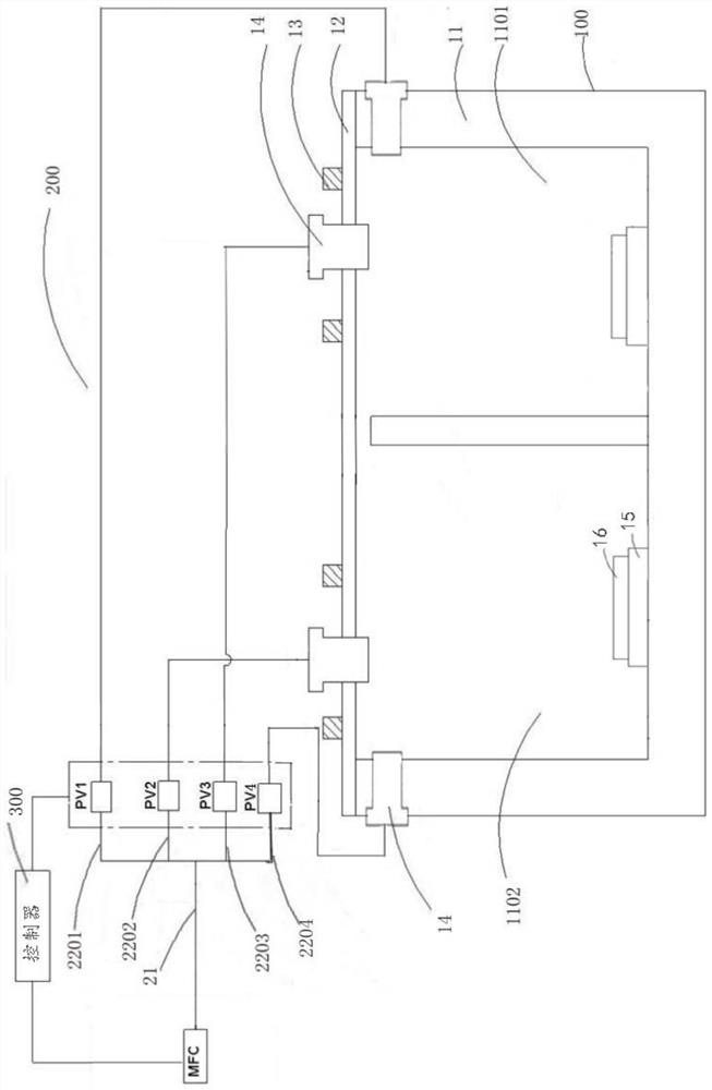 Plasma processing device and gas supply method