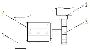 Magnetic separation device for camellia oil