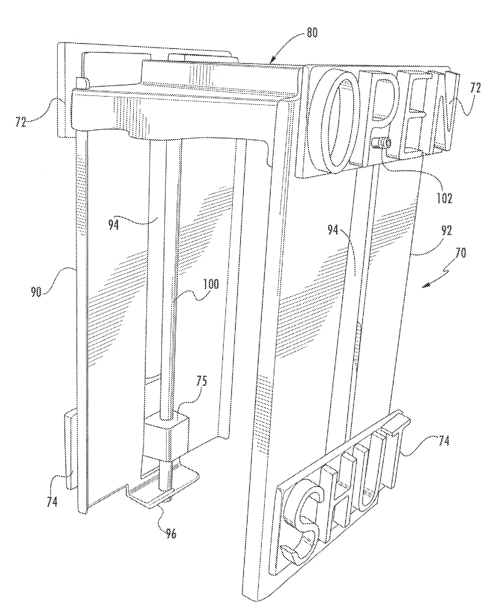 Universal indicator post