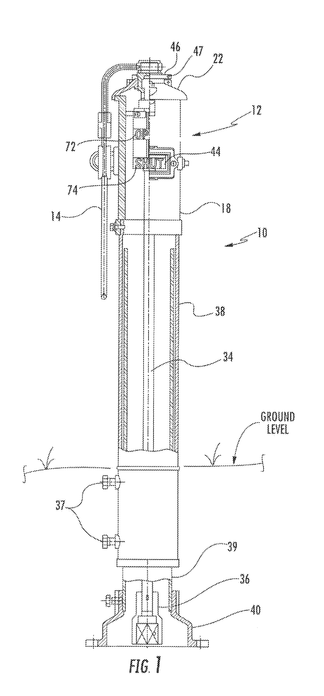 Universal indicator post