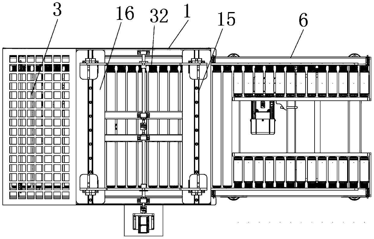 Protective device for vehicle in lifting and transverse moving parking and working method thereof