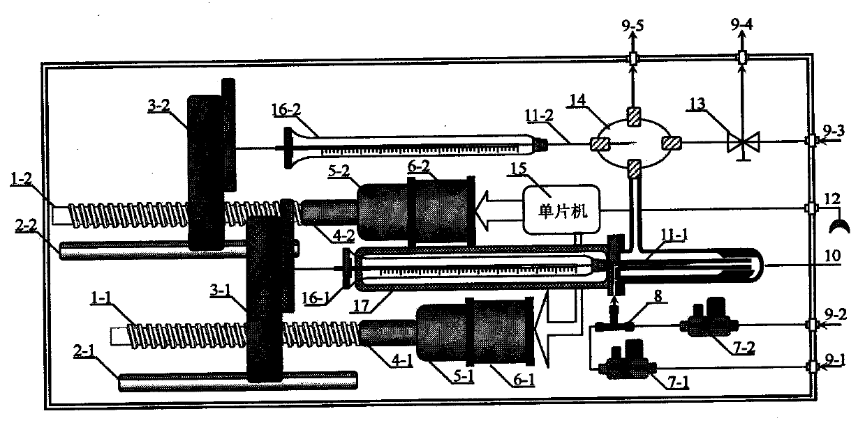 Calibration apparatus for chemical alarm