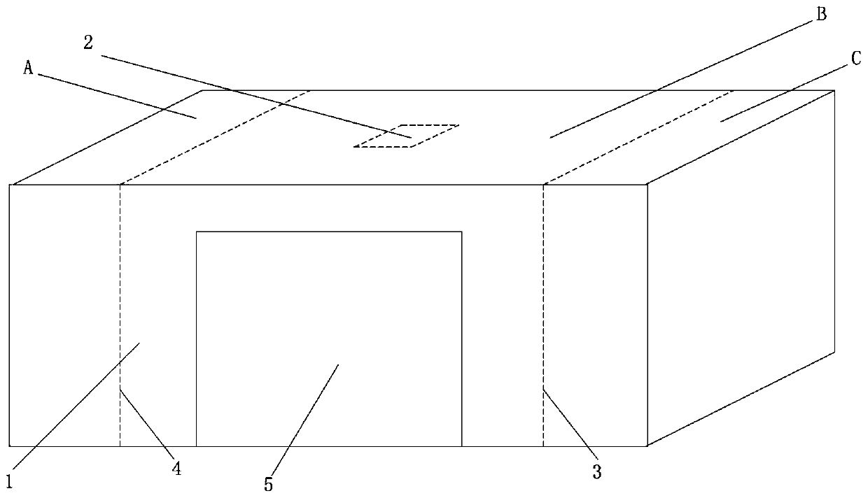 Contact state and humidity adjustable cable water-blocking buffer layer structure simulation test system and method