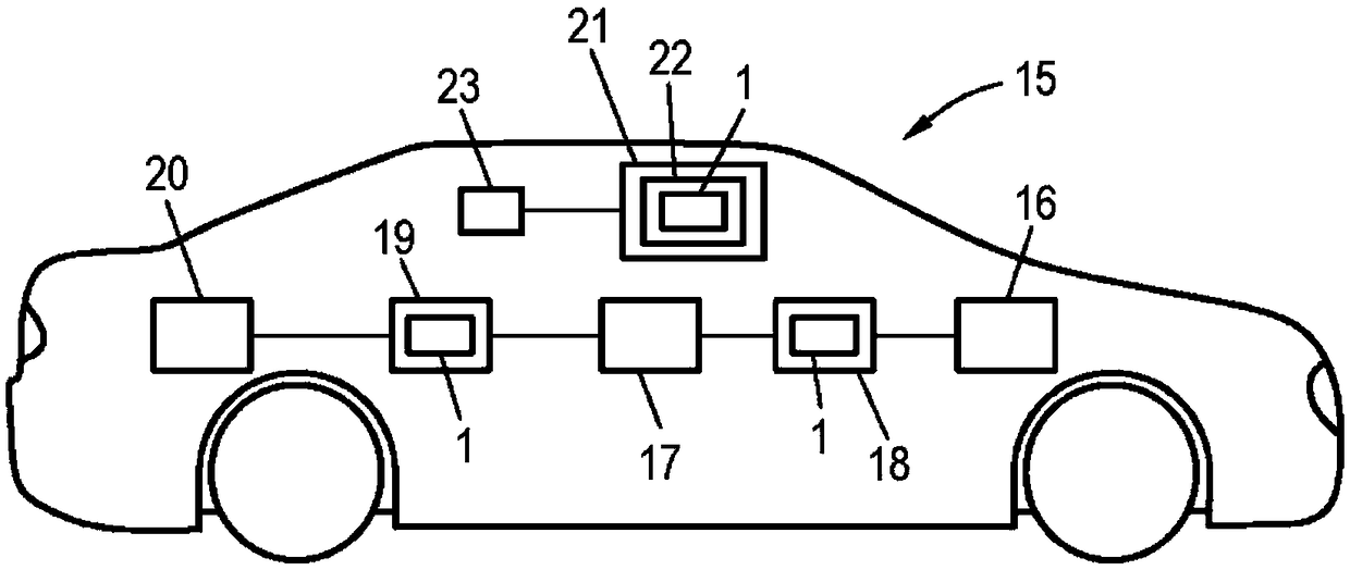 Power semiconductor module for a motor vehicle and motor vehicle