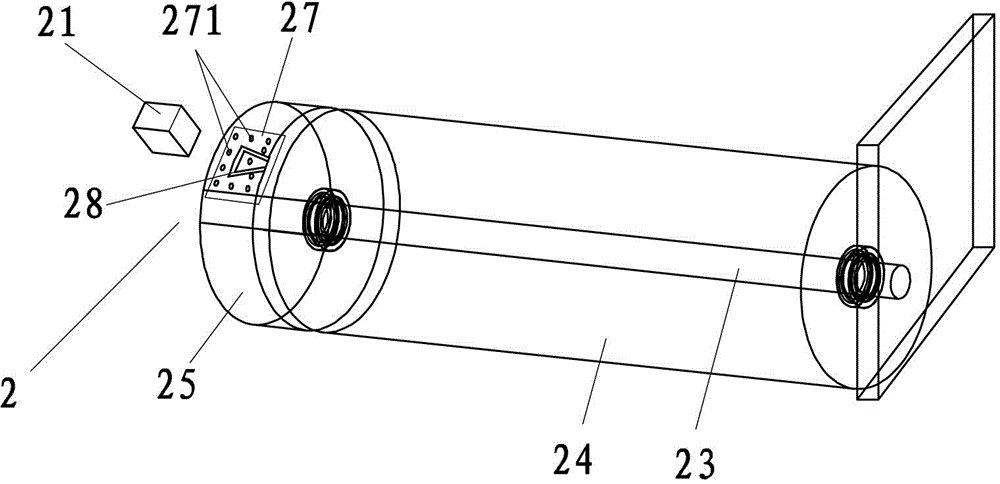 Laser continuous cutting device having dedusting function