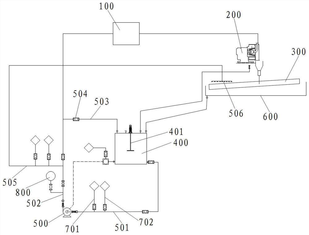 Enriched liquid treatment system and treatment method thereof