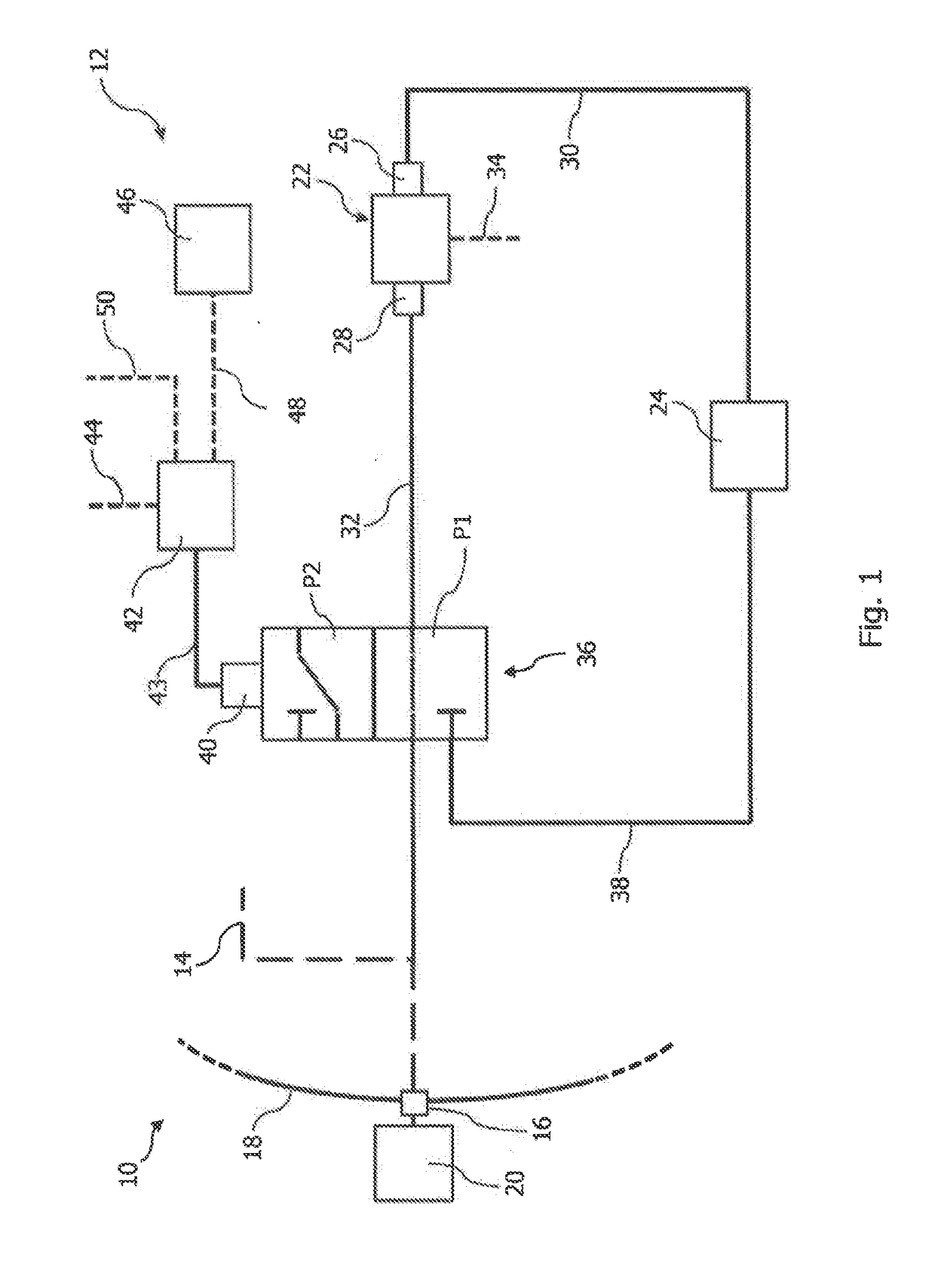 Differential pressure sensor system, aircraft equipped with a differential pressure sensor system and method for operating a differential pressure sensor system