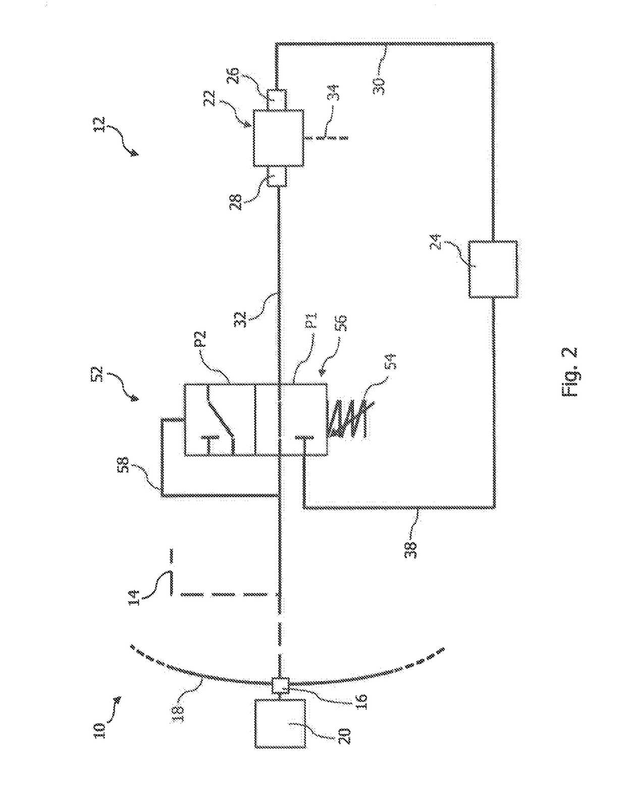 Differential pressure sensor system, aircraft equipped with a differential pressure sensor system and method for operating a differential pressure sensor system