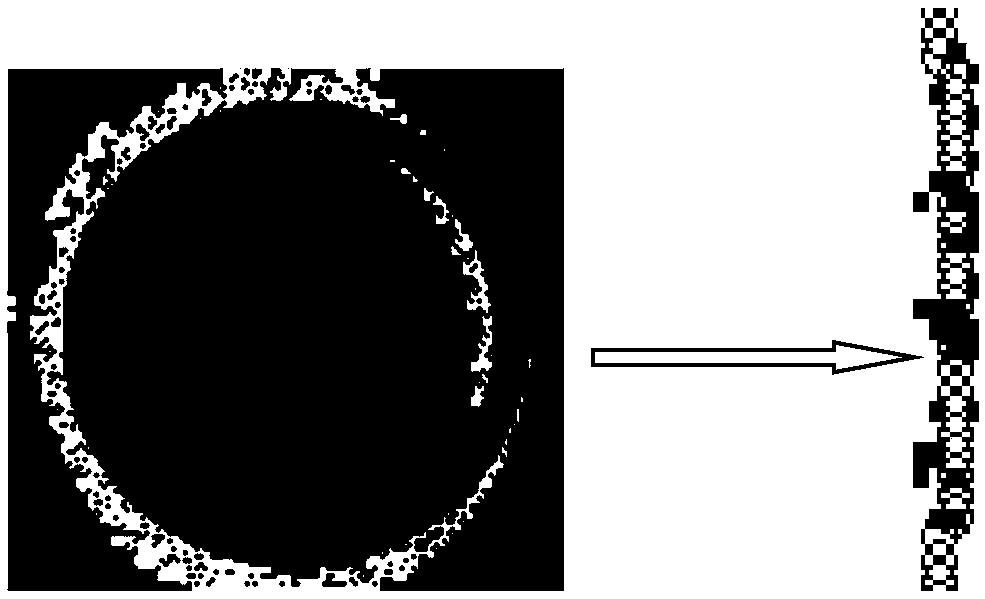 Method capable of calculating standing tree volume by using laser radar point cloud data based on improved Hough change