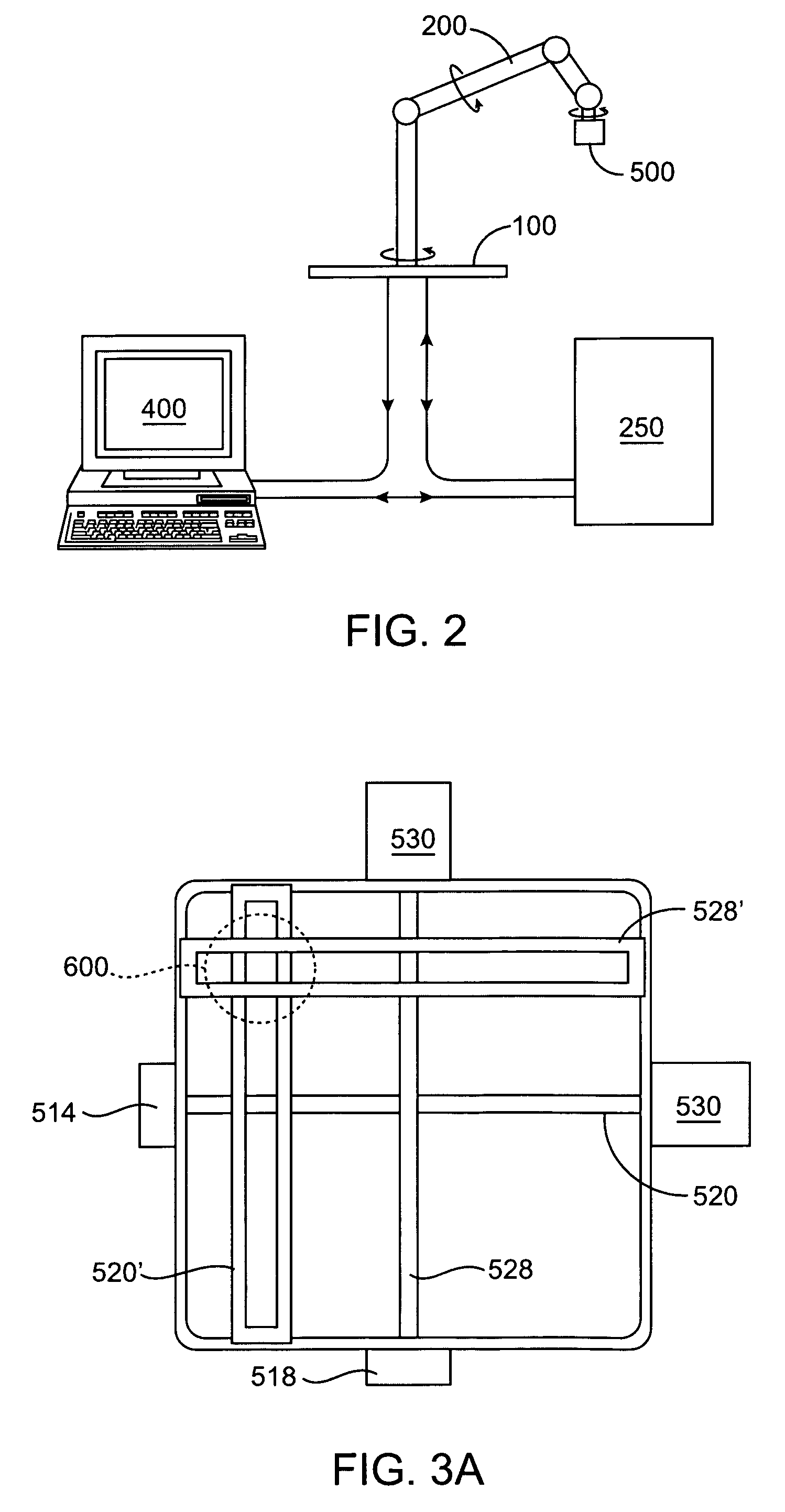 Ultrasound therapy head with movement control