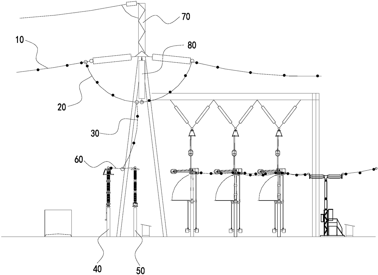 Reinforcement system for substation outlets