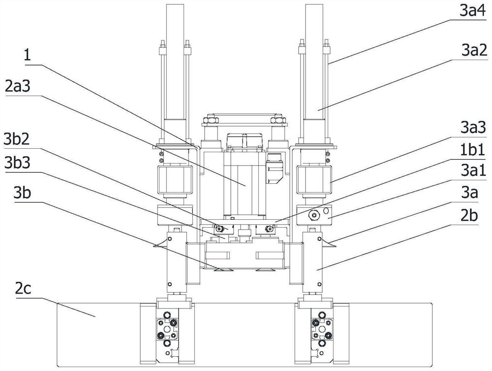 Robot polymorphic sorting terminal of intelligent logistics sorting line