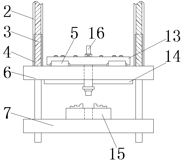 Automatic tool machine for detaching and mounting motor