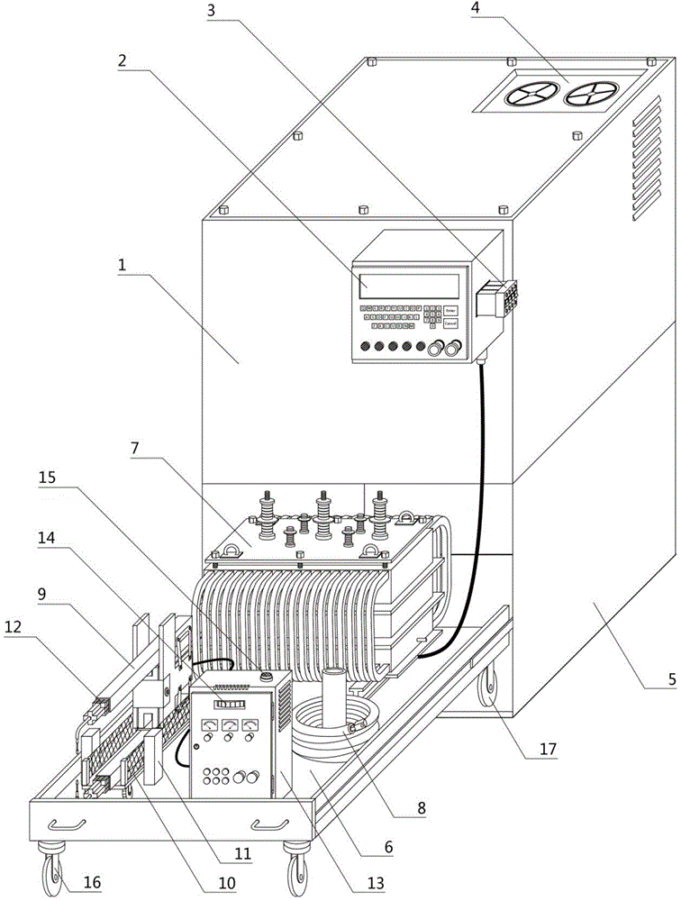 Split type sealing weld mechanism