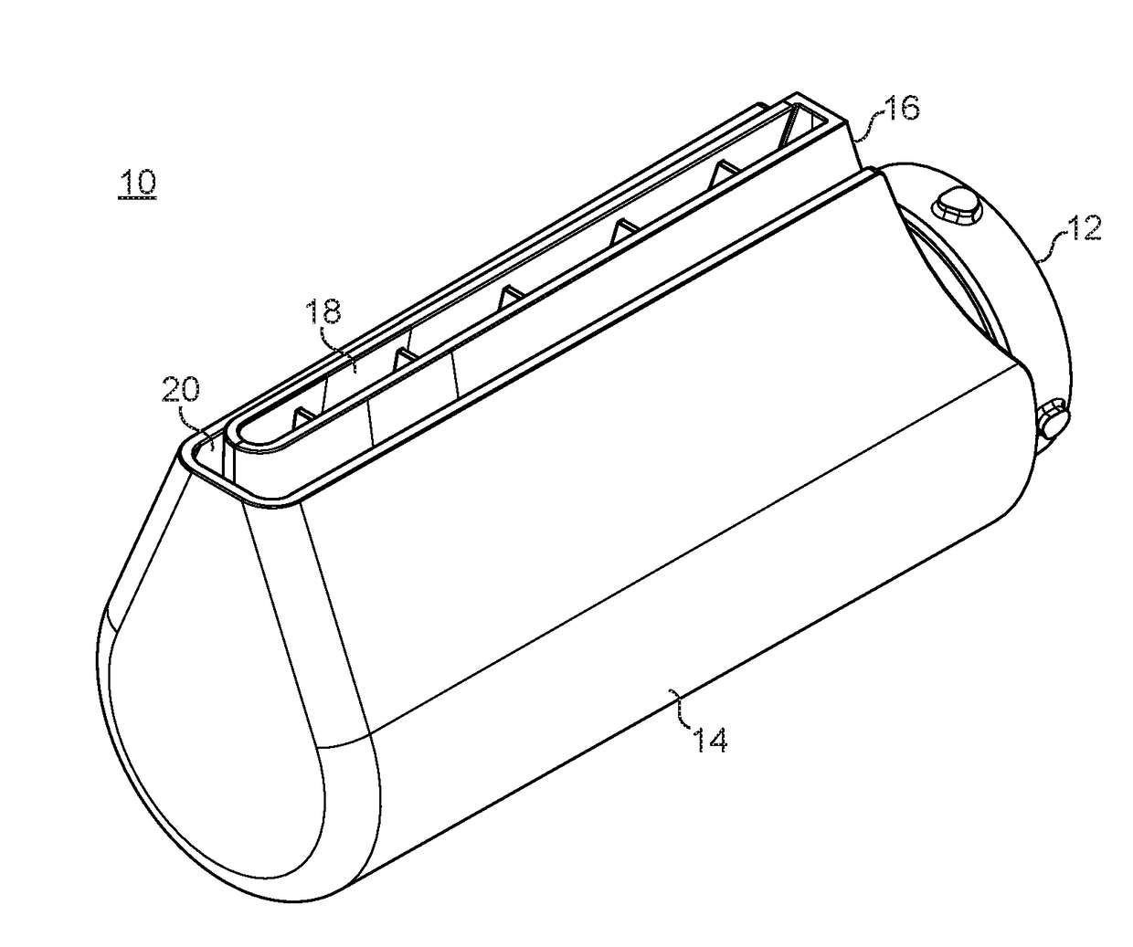 Attachment for a handheld appliance