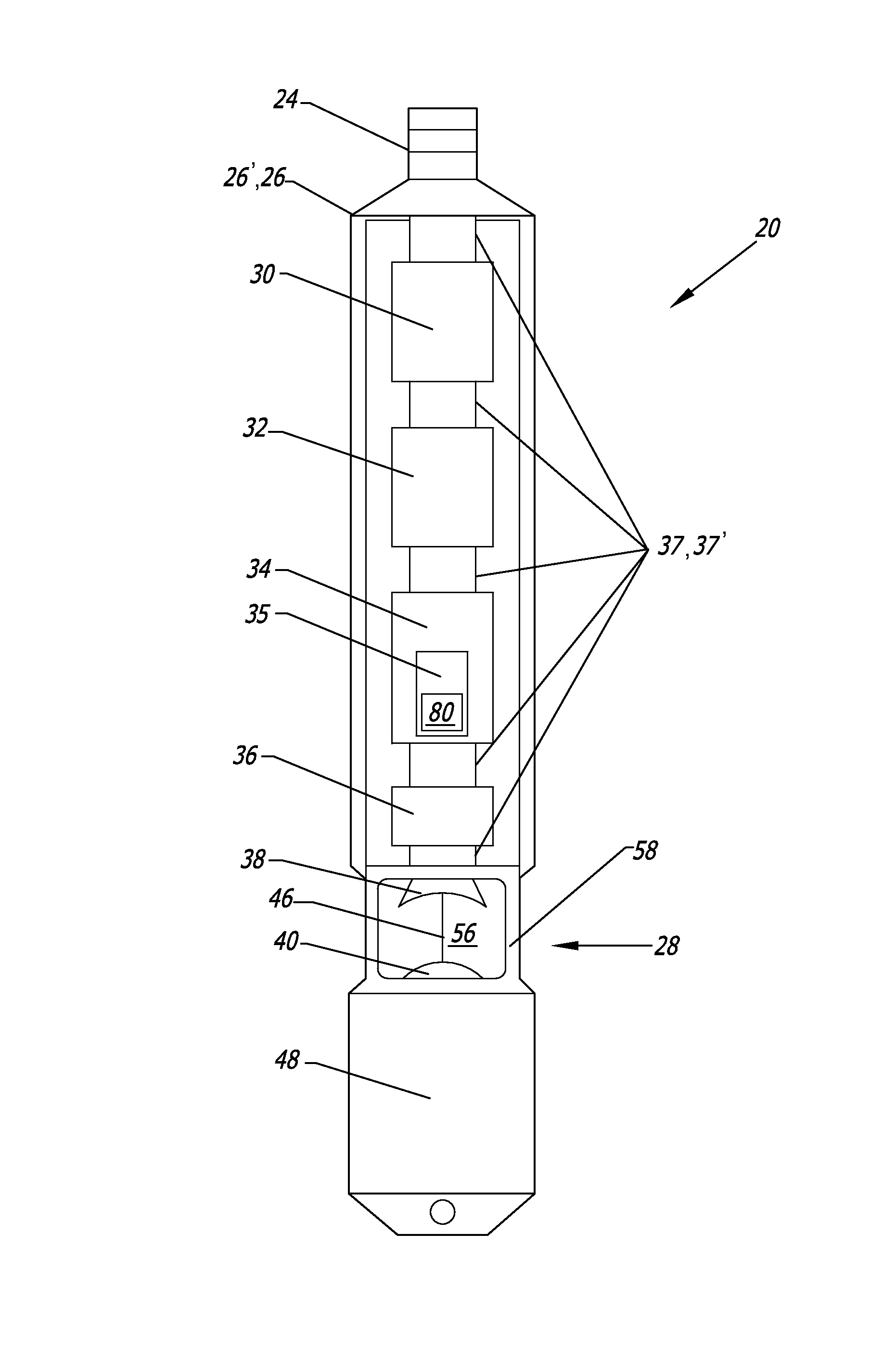 Plasma source for generating nonlinear, wide-band, periodic, directed, elastic oscillations and a system and method for stimulating wells, deposits and boreholes using the plasma source