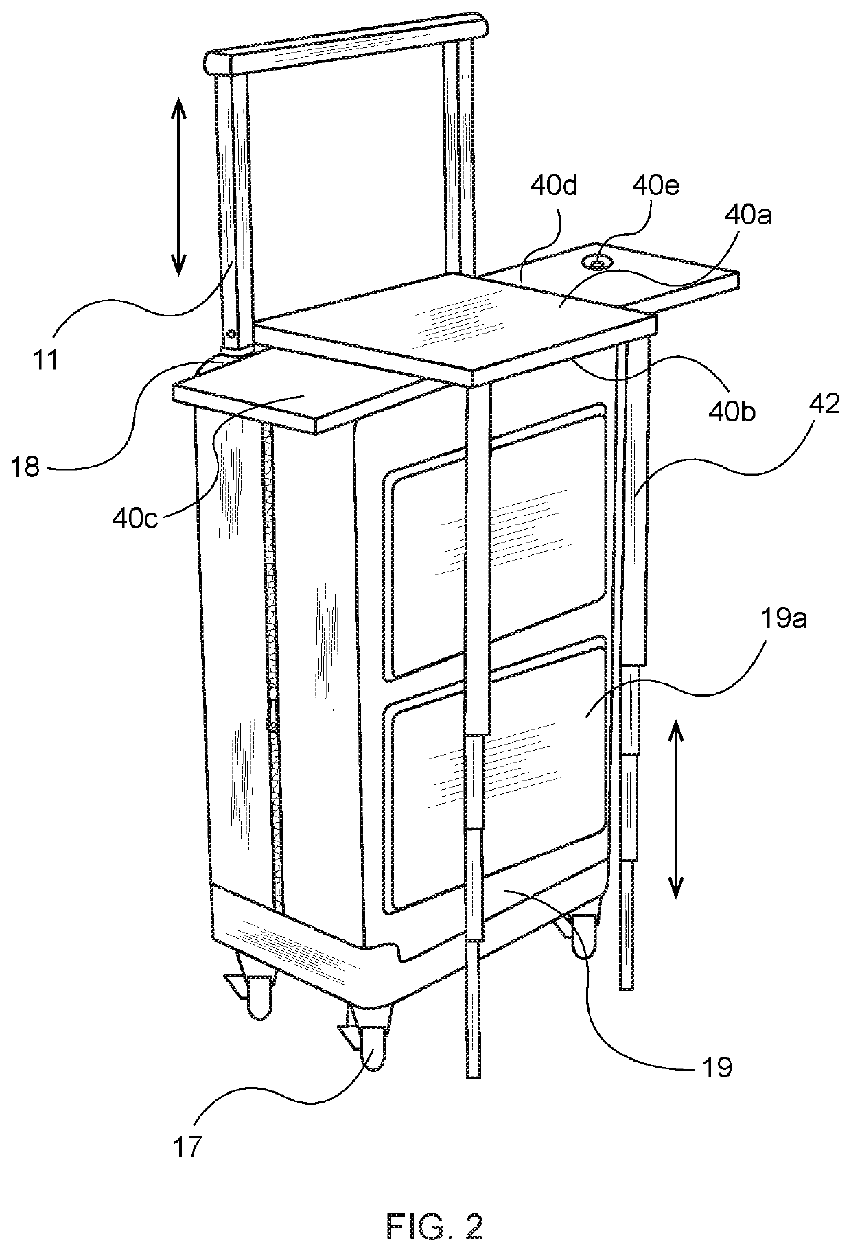 Travel suitcase