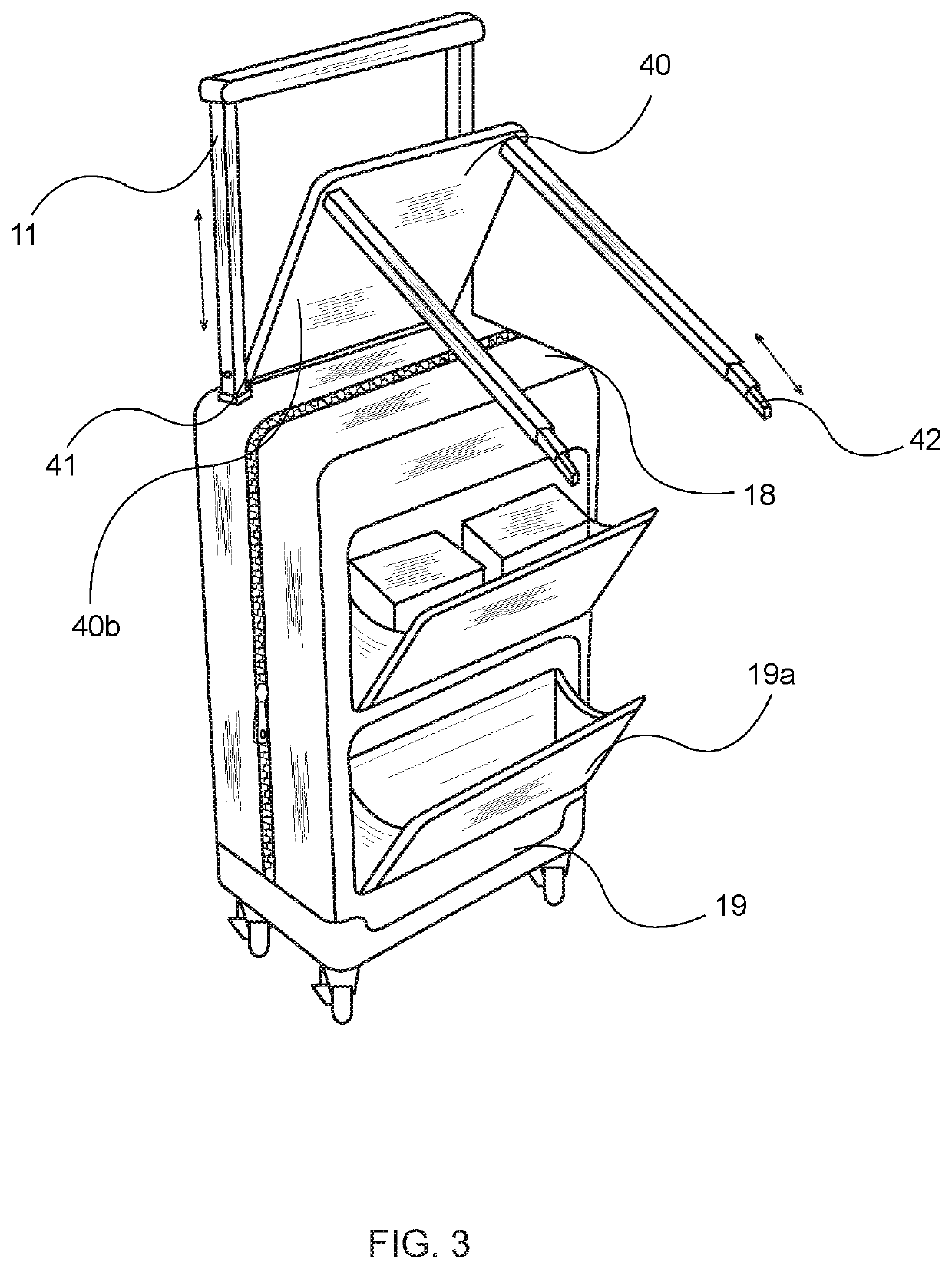 Travel suitcase