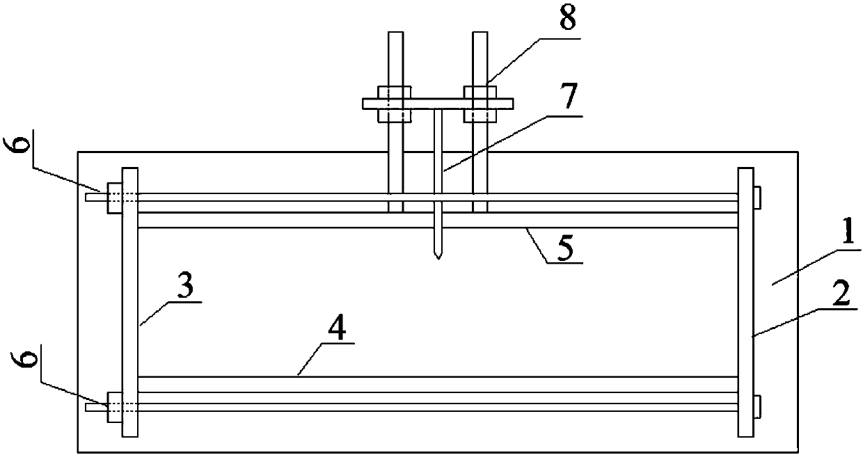 Novel concrete fracture toughness pouring mold