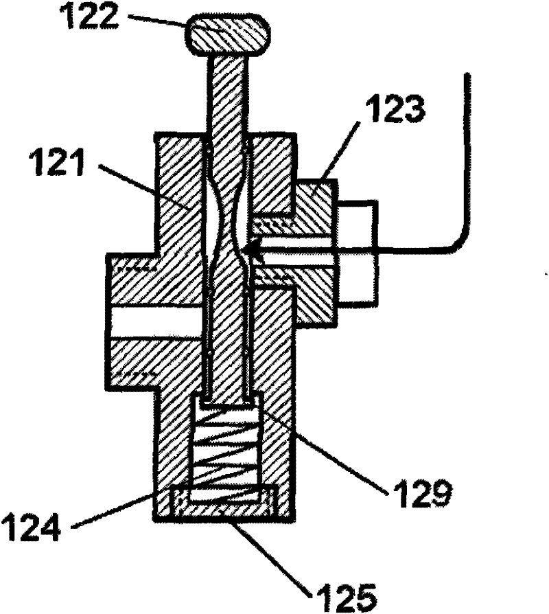 Pipeline air pressure on-line detector and detection method