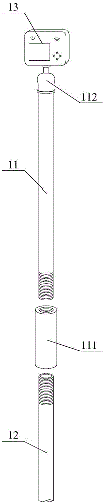 Two-stage inspection auxiliary device