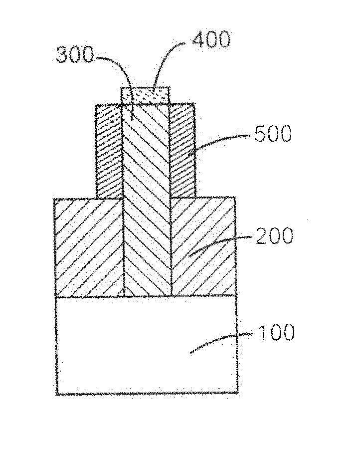 Method for producing a microelectronic device