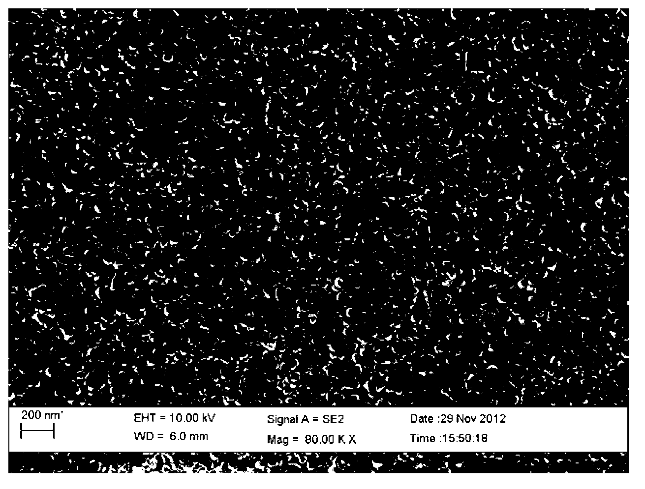 Al-Sn film negative electrode and preparation method thereof