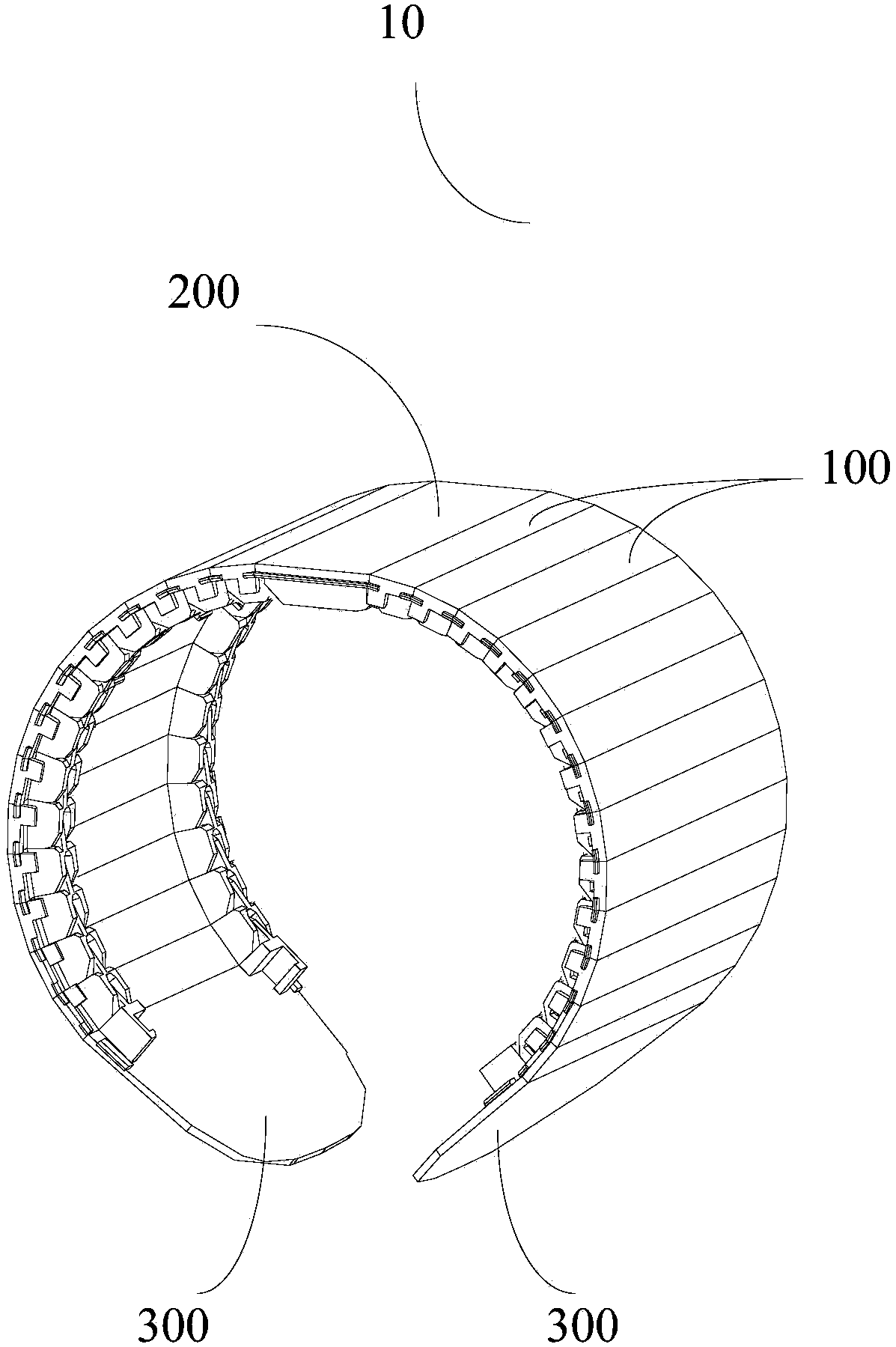 Flexible circuit device