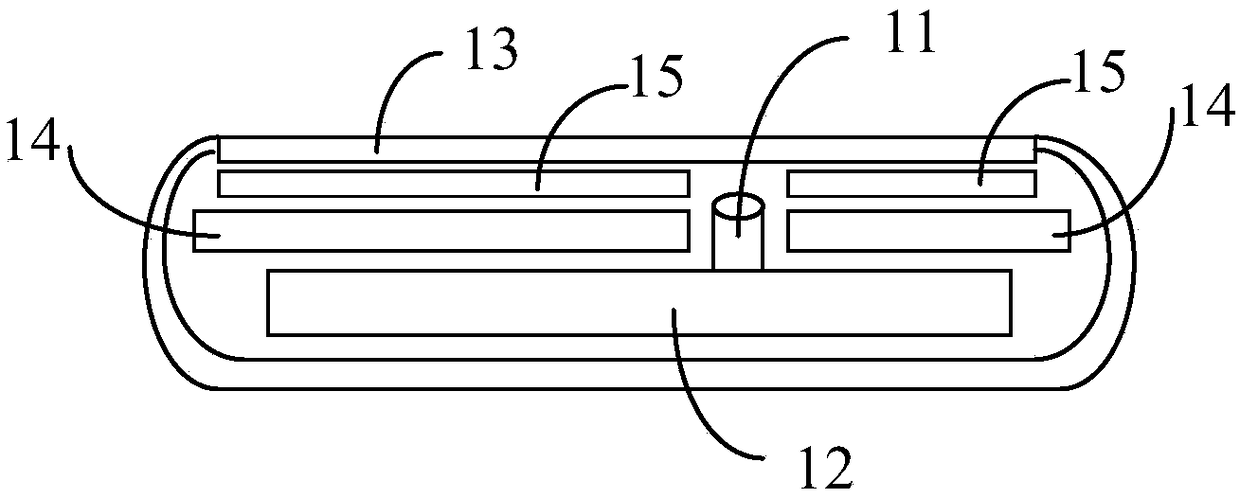 Mobile terminal, outside environment light intensity determination method and outside environment light intensity determination device