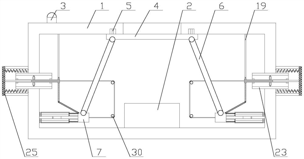 Attendance checking equipment with heat dissipation function