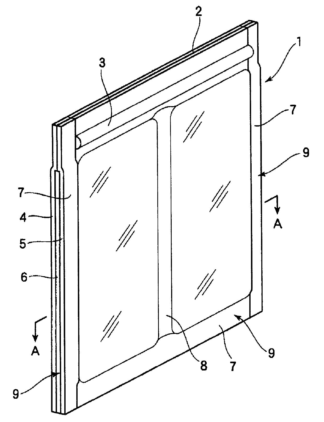 Packaging bag for transportation