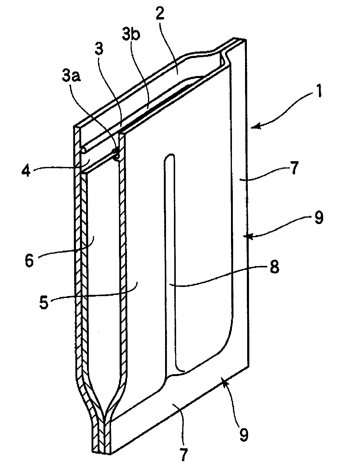 Packaging bag for transportation