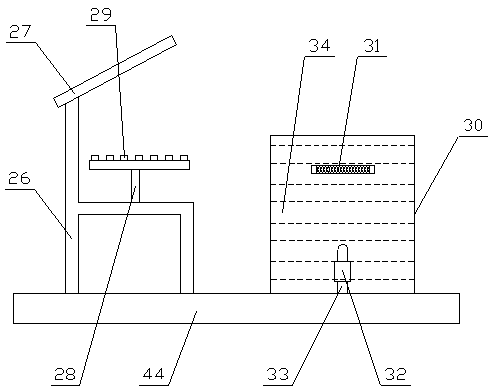 Intelligent mechanical device used for garden fruit picking based on internet of things