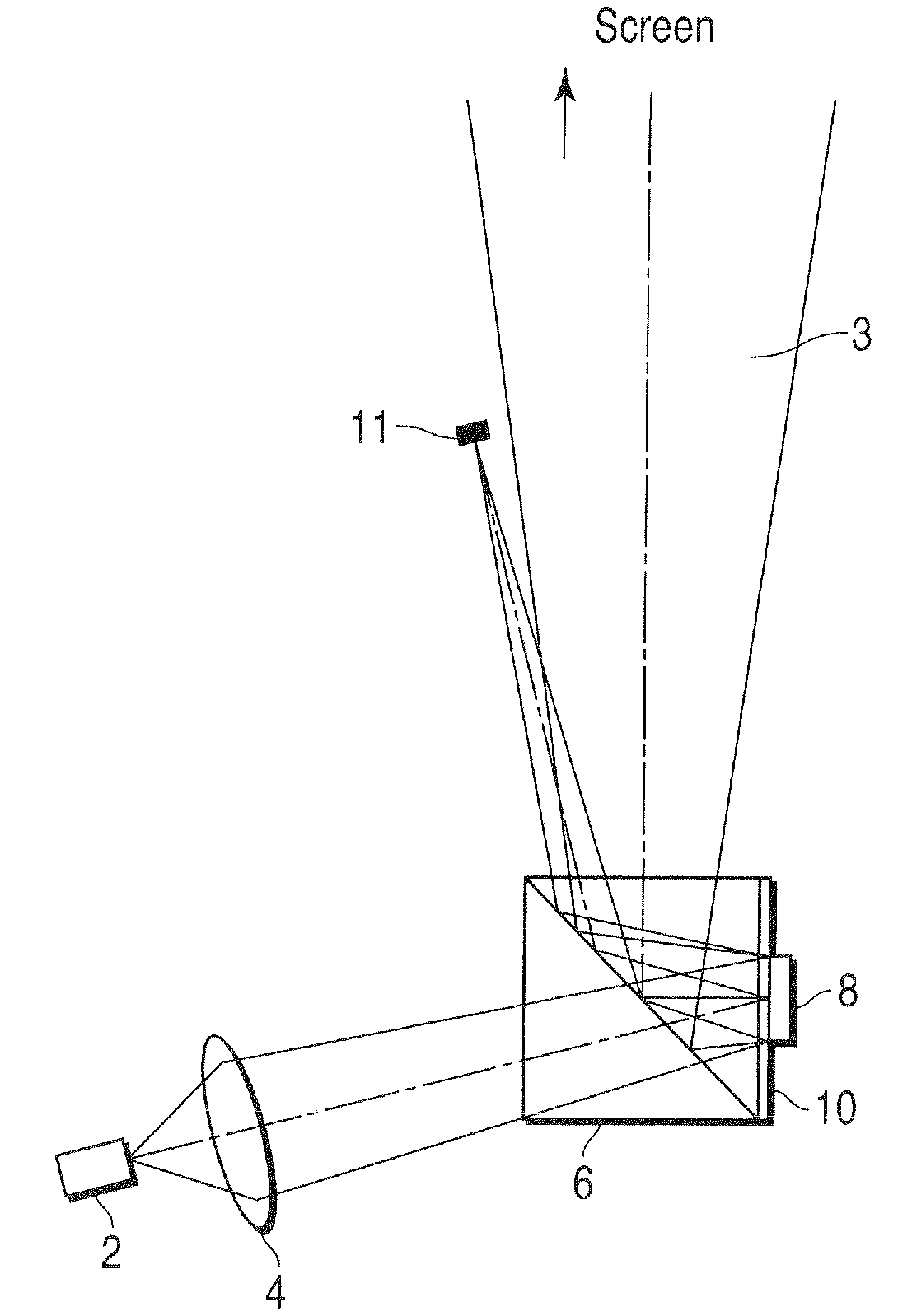 Holographic projection method and holographic projection device