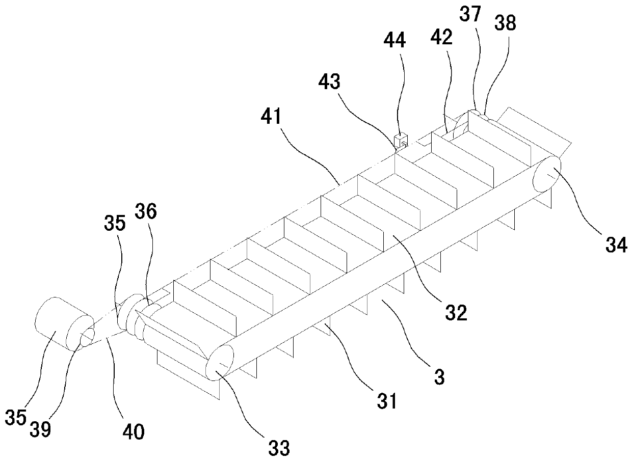 Wood rod and stick orderly arrangement device